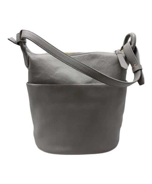 COLE HAAN（コールハーン）COLE HAAN (コールハーン) エッセンシャルソフトバケットバッグ ライトグレーの古着・服飾アイテム