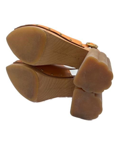STELLA McCARTNEY（ステラマッカートニー）STELLA McCARTNEY (ステラマッカートニー) デイジースタッズ サンダル キャメル サイズ:38の古着・服飾アイテム