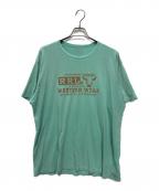 RRLダブルアールエル）の古着「コットンヘンプ グラフィックＴシャツ」｜ミント