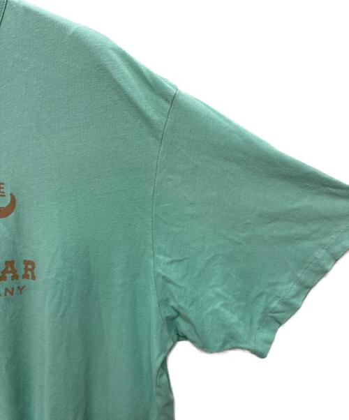 RRL（ダブルアールエル）RRL (ダブルアールエル) コットンヘンプ グラフィックＴシャツ ミント サイズ:XXLの古着・服飾アイテム
