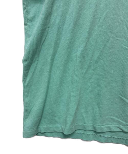 RRL（ダブルアールエル）RRL (ダブルアールエル) コットンヘンプ グラフィックＴシャツ ミント サイズ:XXLの古着・服飾アイテム