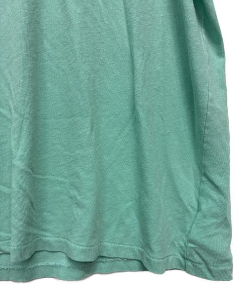 RRL（ダブルアールエル）RRL (ダブルアールエル) コットンヘンプ グラフィックＴシャツ ミント サイズ:XXLの古着・服飾アイテム