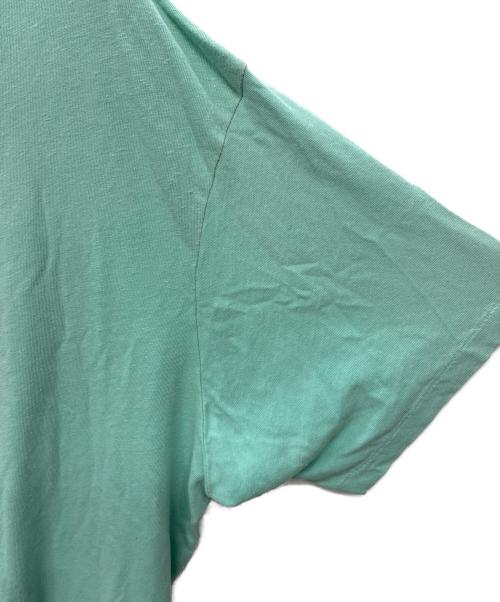 RRL（ダブルアールエル）RRL (ダブルアールエル) コットンヘンプ グラフィックＴシャツ ミント サイズ:XXLの古着・服飾アイテム
