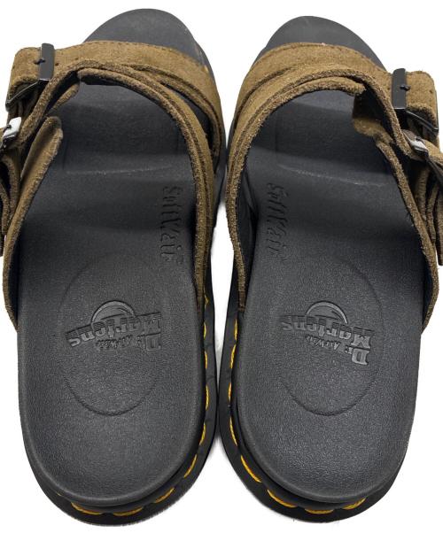 Dr.Martens（ドクターマーチン）Dr.Martens (ドクターマーチン) MYLES / ストラップサンダル ブラック×オリーブ サイズ:UK6 / EU39の古着・服飾アイテム