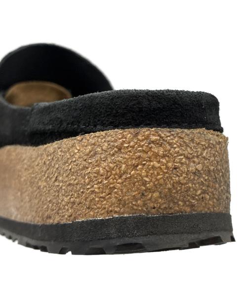 BIRKENSTOCK（ビルケンシュトック）BIRKENSTOCK (ビルケンシュトック) Naples / スエードレザーサンダル ブラック サイズ:39の古着・服飾アイテム
