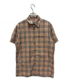 BURBERRY LONDON（バーバリーロンドン）の古着「半袖シャツ」｜ベージュ