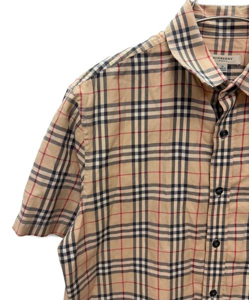 BURBERRY LONDON（バーバリーロンドン）BURBERRY LONDON (バーバリーロンドン) 半袖シャツ ベージュ サイズ:Sの古着・服飾アイテム