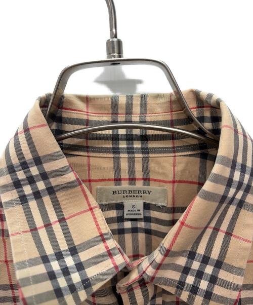 BURBERRY LONDON（バーバリーロンドン）BURBERRY LONDON (バーバリーロンドン) 半袖シャツ ベージュ サイズ:Sの古着・服飾アイテム