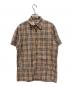 BURBERRY LONDON（バーバリーロンドン）の古着「半袖シャツ」｜ベージュ
