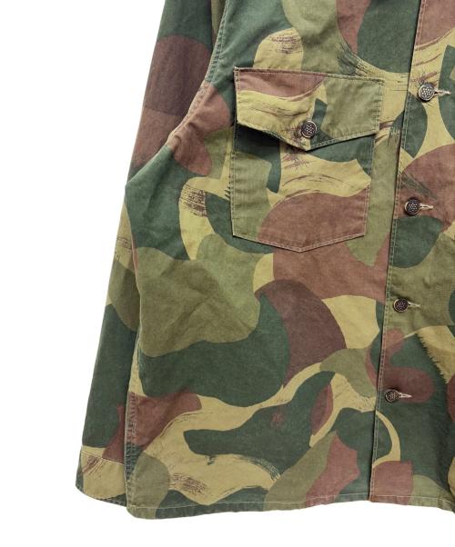 RRL（ダブルアールエル）RRL (ダブルアールエル) カモポプリンオーバーシャツ グリーン×ブラウン サイズ:XXLの古着・服飾アイテム