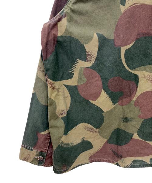 RRL（ダブルアールエル）RRL (ダブルアールエル) カモポプリンオーバーシャツ グリーン×ブラウン サイズ:XXLの古着・服飾アイテム