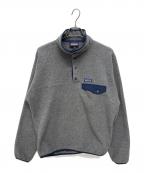 Patagoniaパタゴニア）の古着「シンチラスナップTプルオーバー」｜グレー