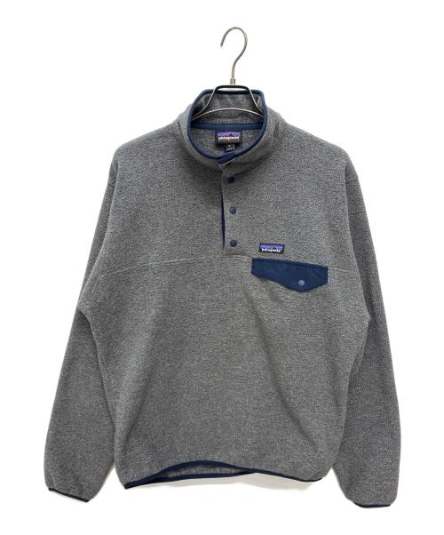 Patagonia（パタゴニア）Patagonia (パタゴニア) シンチラスナップTプルオーバー グレー サイズ:Mの古着・服飾アイテム