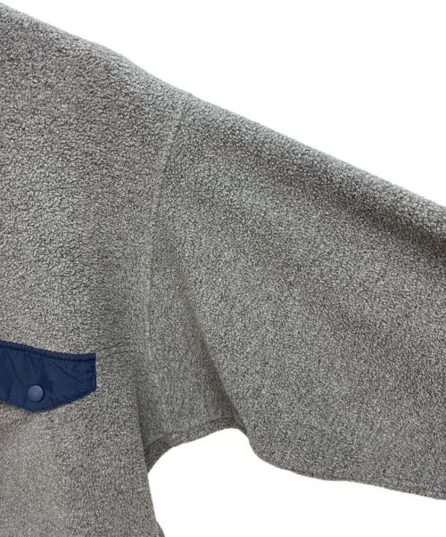 Patagonia（パタゴニア）Patagonia (パタゴニア) シンチラスナップTプルオーバー グレー サイズ:Mの古着・服飾アイテム