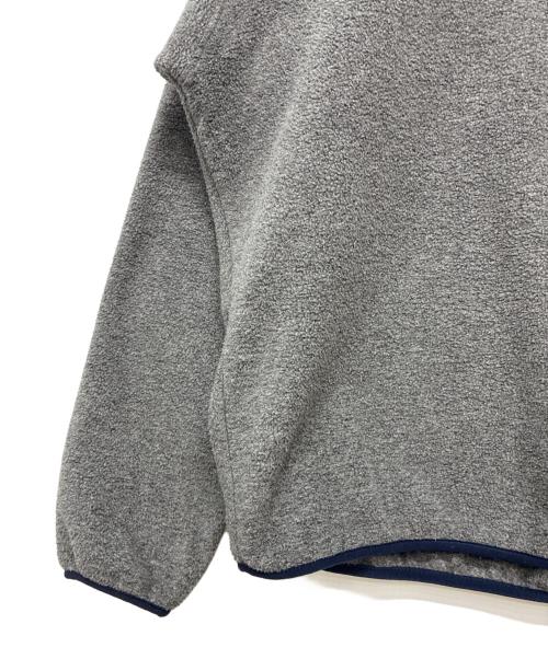 Patagonia（パタゴニア）Patagonia (パタゴニア) シンチラスナップTプルオーバー グレー サイズ:Mの古着・服飾アイテム