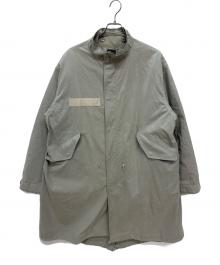 BEAMS HEART（ビームスハート）の古着「3WAYビックシルエットモッズコート」｜グレー