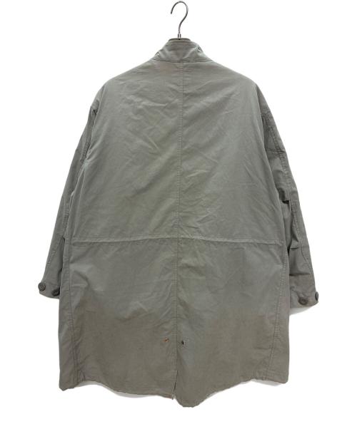 BEAMS HEART（ビームスハート）BEAMS HEART (ビームスハート) 3WAYビックシルエットモッズコート グレー サイズ:Sの古着・服飾アイテム