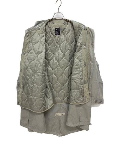 BEAMS HEART（ビームスハート）BEAMS HEART (ビームスハート) 3WAYビックシルエットモッズコート グレー サイズ:Sの古着・服飾アイテム