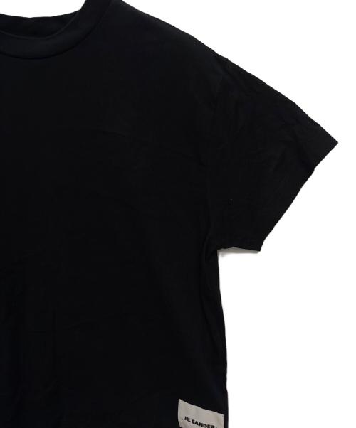 JIL SANDER（ジルサンダー）JIL SANDER (ジルサンダー) 半袖カットソー ブラック サイズ:Sの古着・服飾アイテム