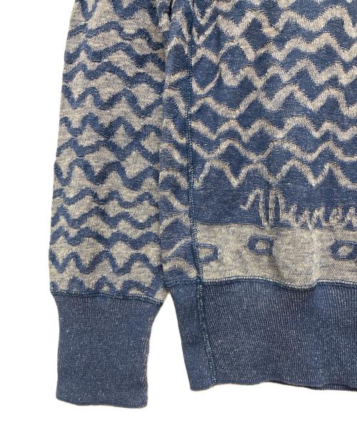 Vivienne Westwood man（ヴィヴィアン ウェストウッド マン）Vivienne Westwood man (ヴィヴィアン ウェストウッド マン) 薄手ニット ブルー サイズ:44の古着・服飾アイテム