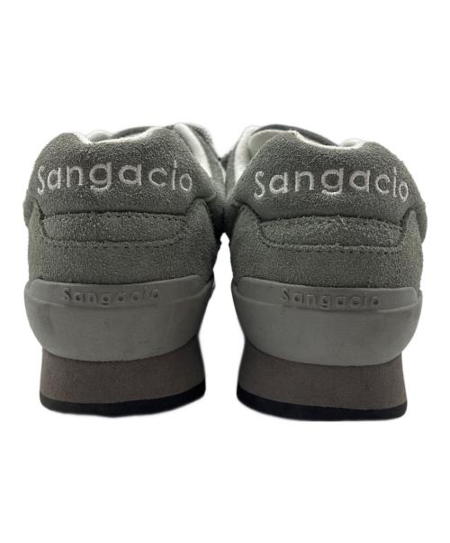 Sangacio（サンガッチョ）SANGACIO (サンガッチョ) にゅ〜ず STEEL BLUE スエードスニーカー グレー サイズ:23cmの古着・服飾アイテム
