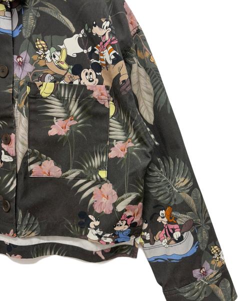 DISNEY（ディズニー）Disney (ディズニー) moussy (マウジー) セットアップジャケット+パンツ+ハット グレー サイズ:FREEの古着・服飾アイテム