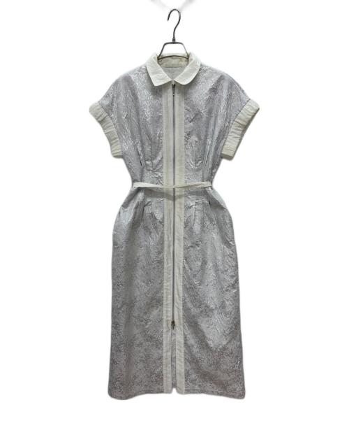 AOIWANAKA（アオイワナカ）aoiwanaka (アオイワナカ) 半袖ワンピース ホワイト サイズ:FREEの古着・服飾アイテム