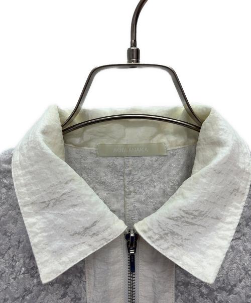AOIWANAKA（アオイワナカ）aoiwanaka (アオイワナカ) 半袖ワンピース ホワイト サイズ:FREEの古着・服飾アイテム