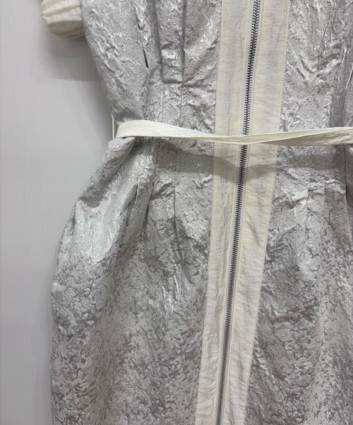 AOIWANAKA（アオイワナカ）aoiwanaka (アオイワナカ) 半袖ワンピース ホワイト サイズ:FREEの古着・服飾アイテム