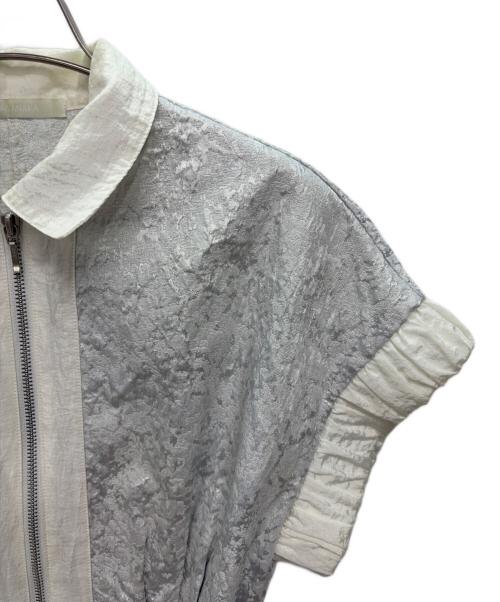 AOIWANAKA（アオイワナカ）aoiwanaka (アオイワナカ) 半袖ワンピース ホワイト サイズ:FREEの古着・服飾アイテム
