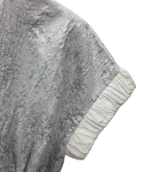 AOIWANAKA（アオイワナカ）aoiwanaka (アオイワナカ) 半袖ワンピース ホワイト サイズ:FREEの古着・服飾アイテム