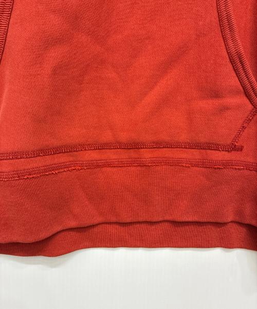 RRL（ダブルアールエル）RRL (ダブルアールエル) Ranch ロゴ フーディー / プルオーバーパーカー レッド サイズ:XXLの古着・服飾アイテム