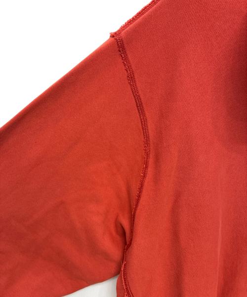 RRL（ダブルアールエル）RRL (ダブルアールエル) Ranch ロゴ フーディー / プルオーバーパーカー レッド サイズ:XXLの古着・服飾アイテム