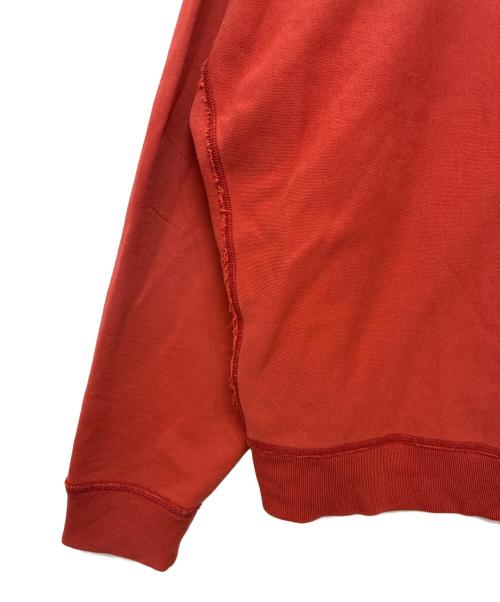 RRL（ダブルアールエル）RRL (ダブルアールエル) Ranch ロゴ フーディー / プルオーバーパーカー レッド サイズ:XXLの古着・服飾アイテム