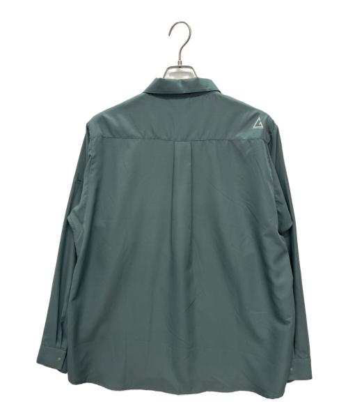 ROGER EGGER（ロジャーエーガー）ROGER EGGER (ロジャーエーガー) ULハイクシャツL/S ブルー サイズ:Lの古着・服飾アイテム