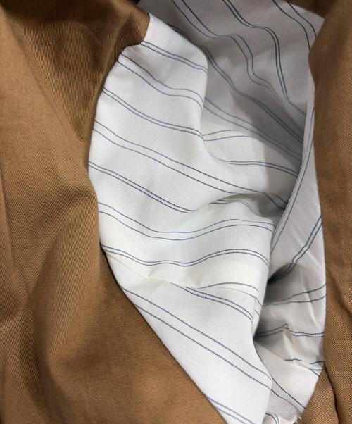 GAS（ガス）GAS (ガス) ゴートレザージャケット ブラウン サイズ:Mの古着・服飾アイテム