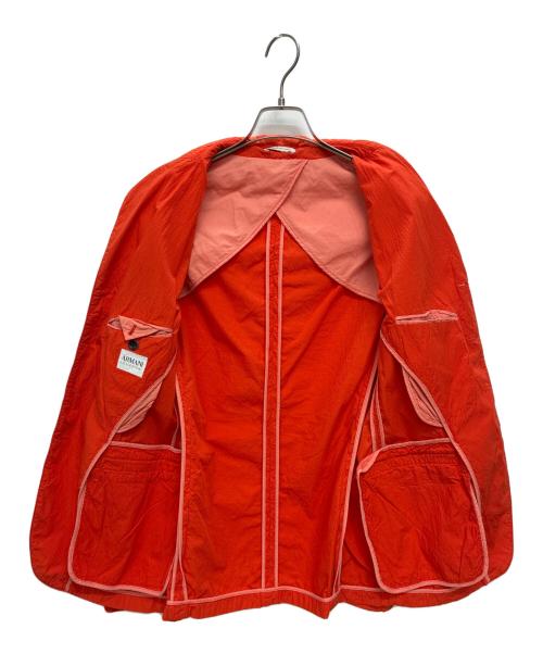 ARMANI COLLEZIONI（アルマーニ コレツィオーニ）ARMANI COLLEZIONI (アルマーニ コレツィオーニ) 4Bジャケット オレンジ サイズ:EU48の古着・服飾アイテム