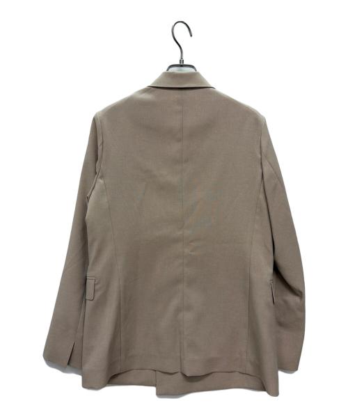 PLST（プラステ）PLST (プラステ) プレミアムオックスダブルジャケット ベージュ サイズ:Lの古着・服飾アイテム