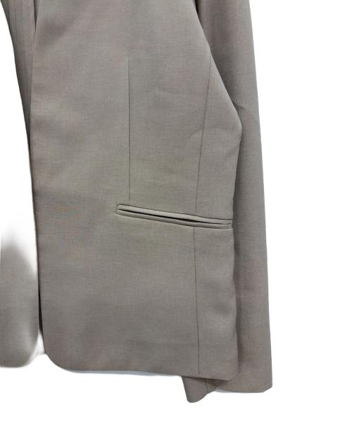 PLST（プラステ）PLST (プラステ) プレミアムオックスカラーレスジャケット ベージュ サイズ:XLの古着・服飾アイテム