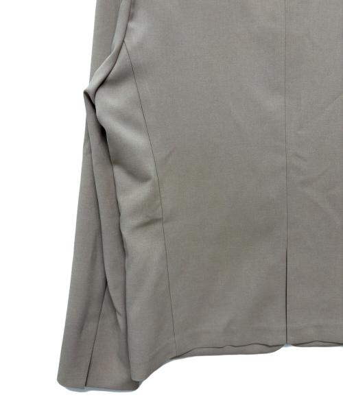 PLST（プラステ）PLST (プラステ) プレミアムオックスカラーレスジャケット ベージュ サイズ:XLの古着・服飾アイテム