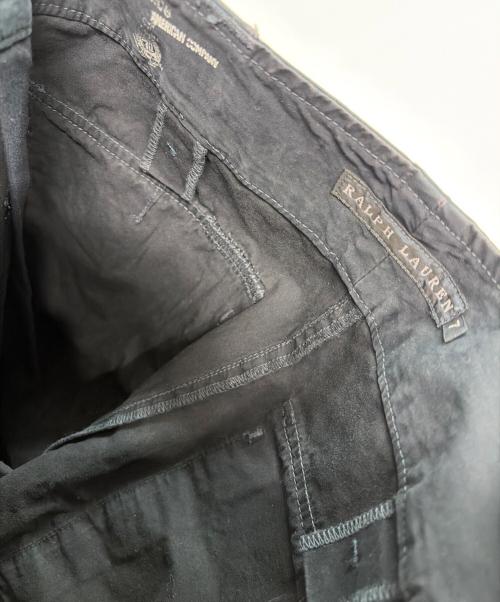 RALPH LAUREN（ラルフローレン）RALPH LAUREN (ラルフローレン) 【補修有】ギミックパンツ ネイビー サイズ:7の古着・服飾アイテム