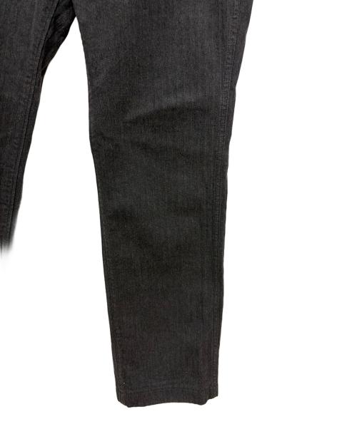 STUDIO D'ARTISAN（ステュディオダルチザン）STUDIO D'ARTISAN (ステュディオダルチザン) ミスターレイルロードヘリンボーンデニムトラウザーズ グレー サイズ:91cm（W36）の古着・服飾アイテム