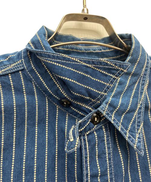 Joe McCOY（ジョーマッコイ）Joe McCOY (ジョーマッコイ) 641X ウォバッシュL/Sワークシャツ ブルー サイズ:17の古着・服飾アイテム