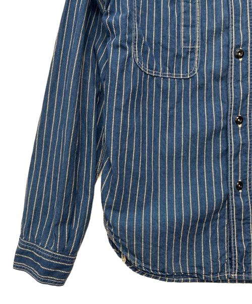 Joe McCOY（ジョーマッコイ）Joe McCOY (ジョーマッコイ) 641X ウォバッシュL/Sワークシャツ ブルー サイズ:17の古着・服飾アイテム