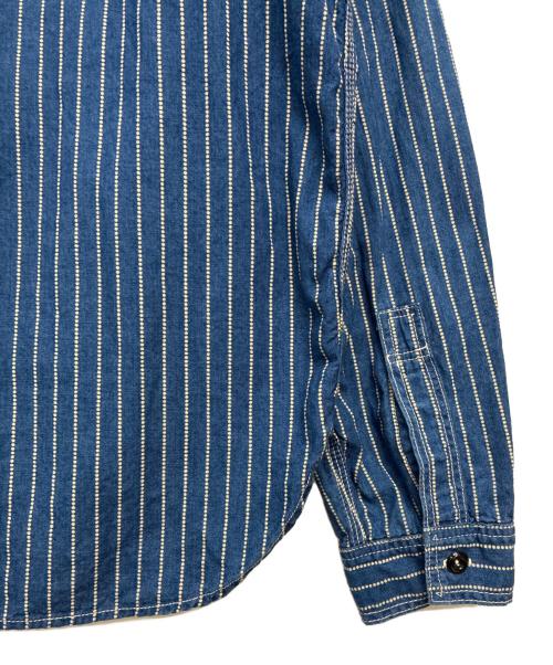 Joe McCOY（ジョーマッコイ）Joe McCOY (ジョーマッコイ) 641X ウォバッシュL/Sワークシャツ ブルー サイズ:17の古着・服飾アイテム