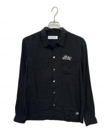 RUDE GALLERY（ルードギャラリー）の古着「15AW Who the Fuck is Rg Shirt」｜ブラック
