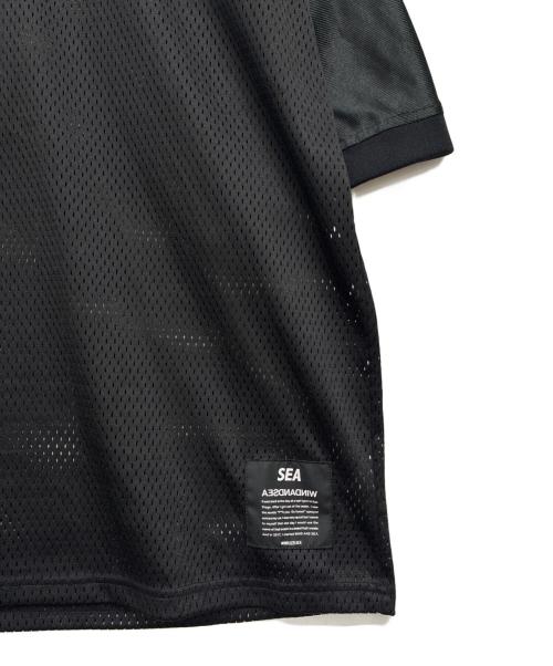 WIND AND SEA（ウィンダンシー）WIND AND SEA (ウィンダンシー) A32 Football Jersey ブラック サイズ:Lの古着・服飾アイテム