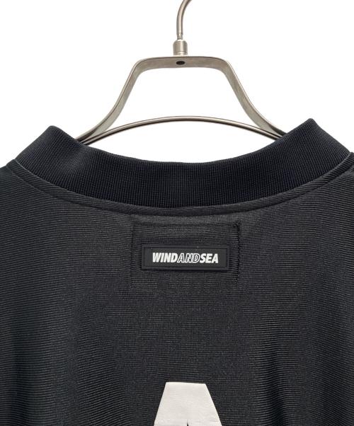 WIND AND SEA（ウィンダンシー）WIND AND SEA (ウィンダンシー) A32 Football Jersey ブラック サイズ:Lの古着・服飾アイテム