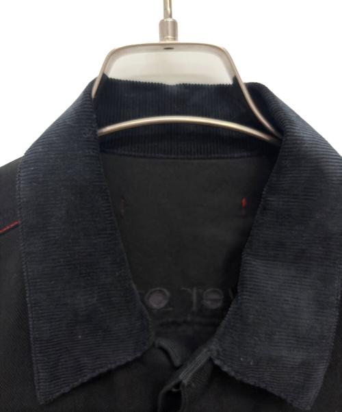 SHINICHIRO ARAKAWA（シンイチロウアラカワ）SHINICHIRO ARAKAWA (シンイチロウアラカワ) トラッカージャケット ブラック サイズ:Lの古着・服飾アイテム