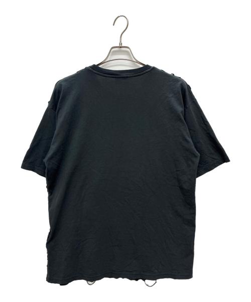 DIESEL（ディーゼル）DIESEL (ディーゼル) T-BOXT-R29 デストロイ加工 半袖Tシャツ ブラック サイズ:Sの古着・服飾アイテム